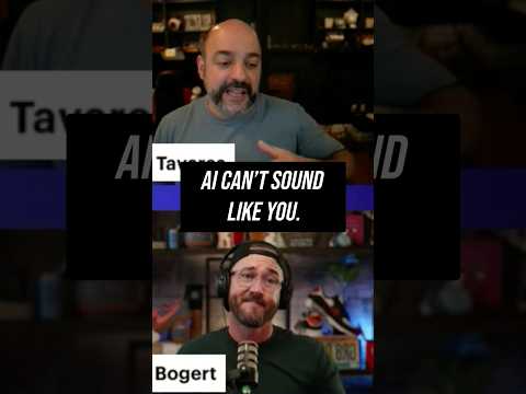 Why AI Still Can't Match Your Voice🤷‍♂️🤖 #shorts