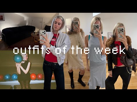 outfits of the week | new sofa + wall art!!!