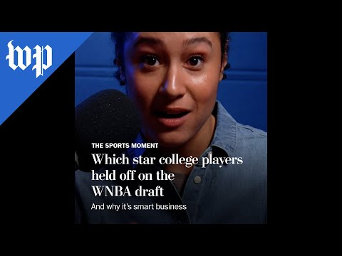 Which star college players held off on the WNBA draft