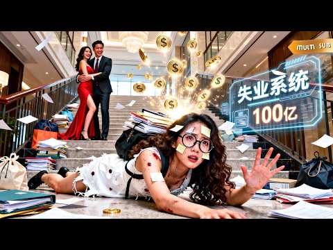 【新劇】窩囊社畜加班摔下樓慘死！重生綁定失業系統，被開除就能拿百億！從此性格大變、暴打上司狂懟同事，坐等被炒！ #短劇#失業系統#逆襲#爽文