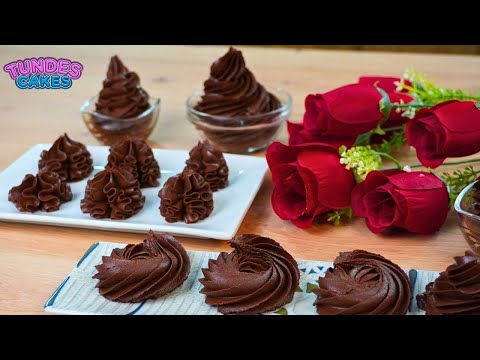 ¡Solo 4 Ingredientes! Crema de Chocolate para Pasteles y Postres: Sin Nata, Harina o Mantequilla