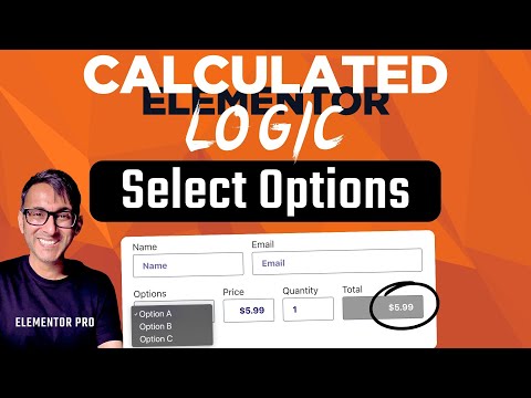 Add Calculated Logic with Elementor Select Form Field