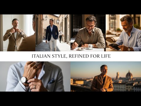 Dress Like an Italian Gentleman Over 50 | Timeless Style Secrets
