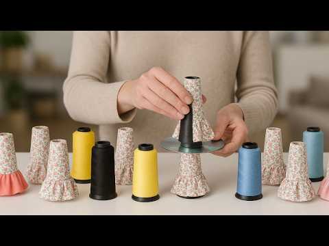 No One Believes I Made This with Old CDs and Paper Rolls - Amazing Recycling Idea