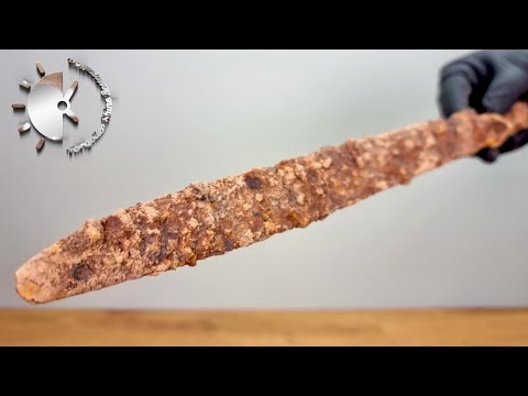 Knife Restoration [Very Rusty Old Bayonet]