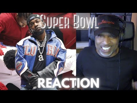 Kendrick Lamar "2025 Super Bowl Halftime Performance" feat. SZA (REACTION) #superbowl