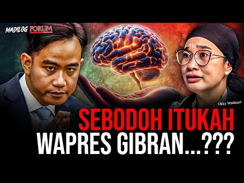 OKKY MADASARI: GIBRAN MEMANG TAK PANTAS JADI WAKIL PRESIDEN