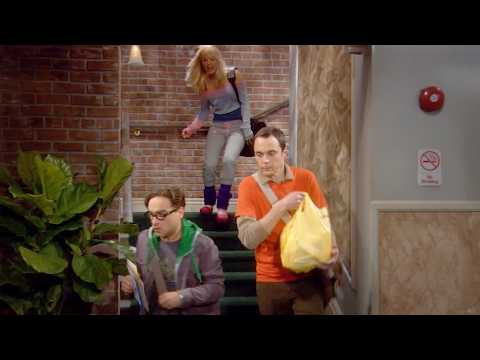 Every Time Something Hilarious Happened on the Stairs | The Big Bang Theory