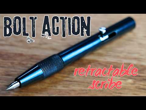 Making a Bolt Action Retractable Scribing tool!!