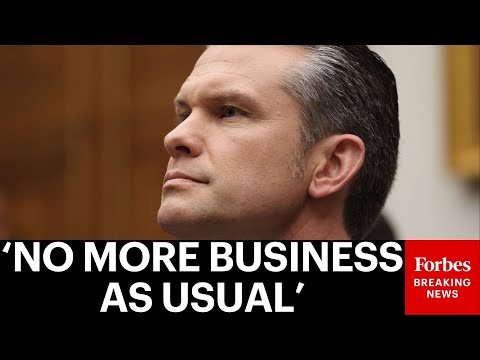 Pete Hegesth Delivers Remarks On 'Arsenal Of Freedom' Tour Stop In Cape Canaveral, Florida