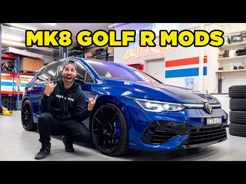 Modifying my BRAND NEW MK8 Golf R (in just 24 Hours)