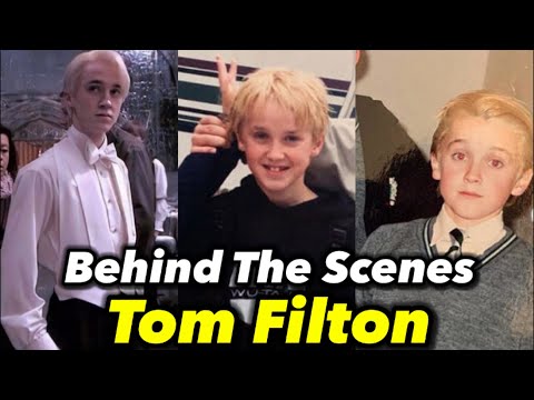 Tom Felton Behind The Scenes of Harry Potter (Draco Malfoy's funny moments)