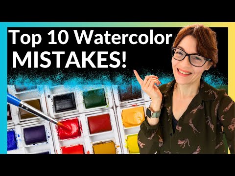 Fixing my Subscribers 10 Biggest Watercolor Mistakes!