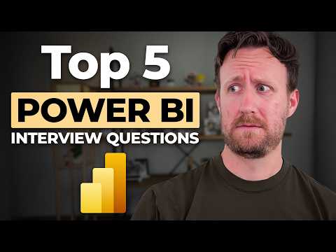 Top 5 Power BI Interview Questions to Get Hired in 2025