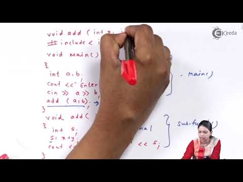 Functions in C++ and Examples on Functions - Introduction to C++ Class 11