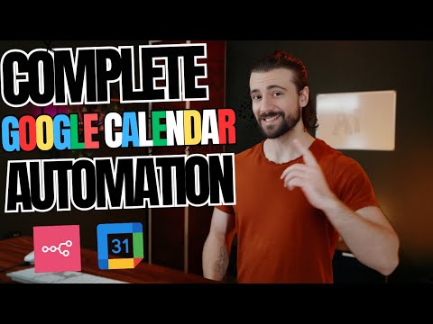 Full Google calendar and n8n automation (make all tools work)