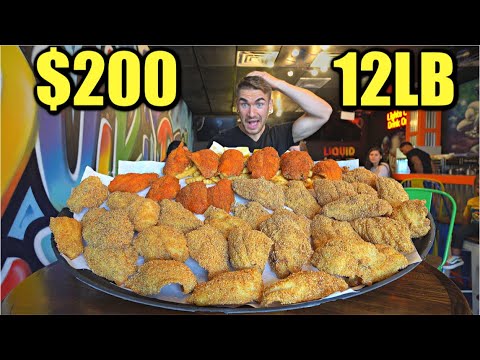 “TRULY IMPOSSIBLE” FISH & CHIPS CHALLENGE (12LB) | World's Biggest Fish And Chips