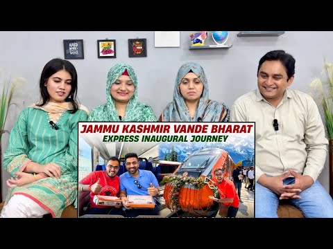 First Vande Bharat From Jammu To Kashmir! | Katra To Srinagar Train | Delhi To Kashmir Train | USBRL