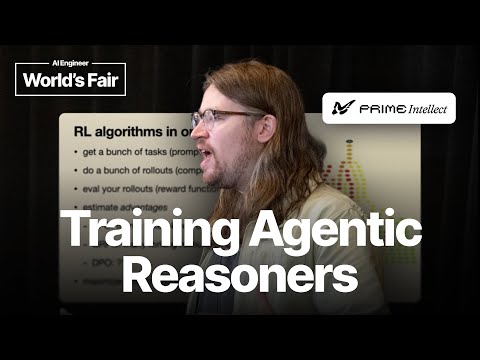 Training Agentic Reasoners — Will Brown, Prime Intellect