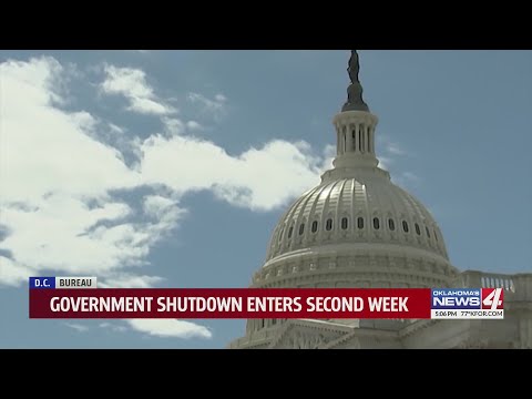 Government shutdown enters second week