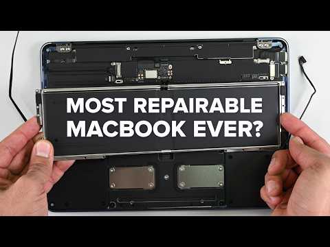 Apple Finally Made a Repairable MacBook?
