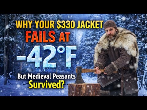 Why Medieval Clothing Systems Worked At -42°F While Your $330 Jacket Fails
