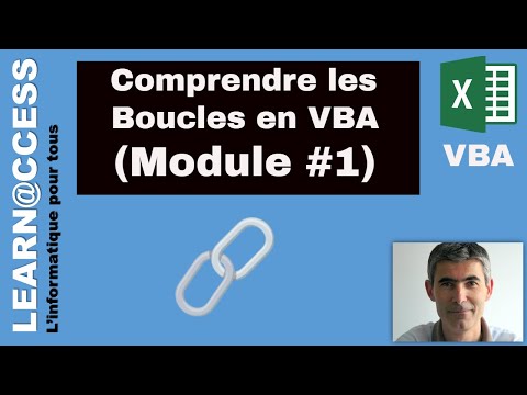 VBA  - Comprendre les Boucles VBA (Module #1)