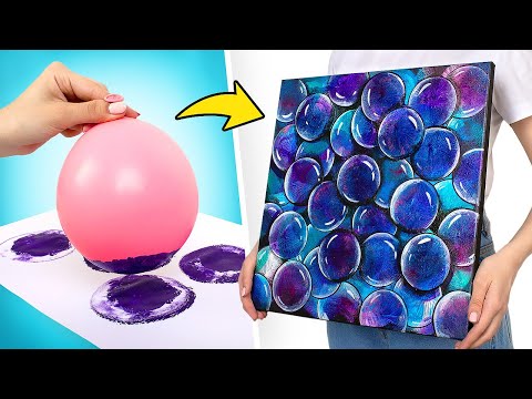 Как нарисовать картину воздушными шариками