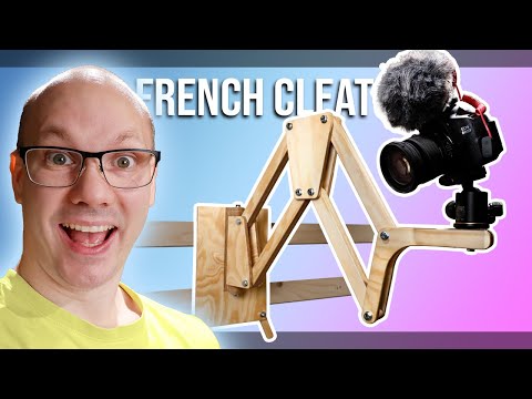 DIY Articulating Camera Arm Rig with a French Cleat mount