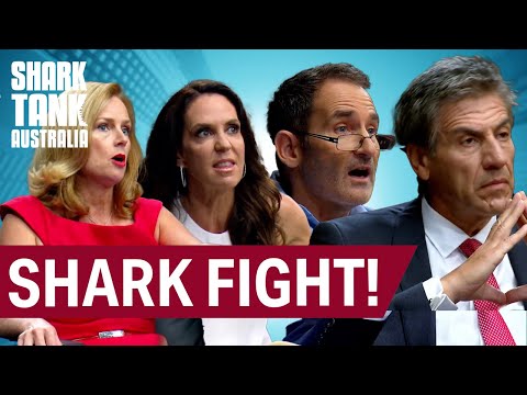 The Shark FIGHT During These Pitches! 🥊 | Shark Tank Aus
