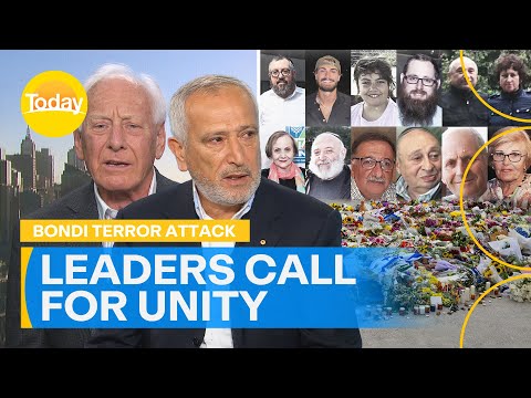 Jewish and Muslim community leaders call for unity after Bondi shooting | Today Show Australia