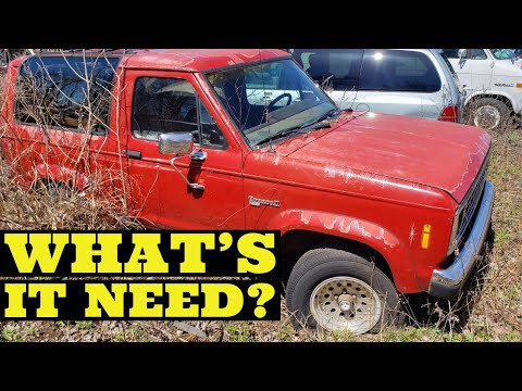 Junkyard Bronco II What's It Need and Will It Run? - NNKH