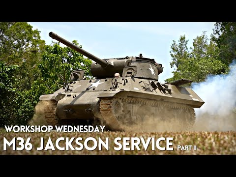 WORKSHOP WEDNESDAY: Servicing our tank destroyer before CYCLONE JASPER hits AusArmour!