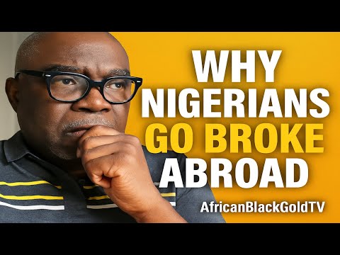 Why Nigerians Go Broke Abroad — The Truth Nobody Tells You