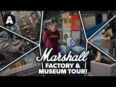 Behind the Scenes at the Marshall Amplifiers Factory!