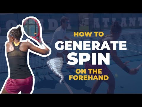 Generating SPIN on the forehand