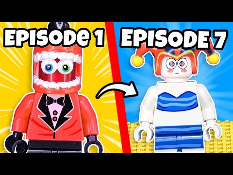 Building EVERY AMAZING DIGITAL CIRCUS Episode in LEGO…