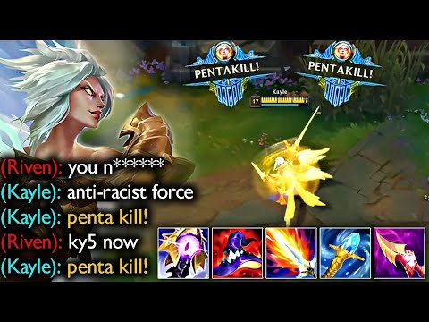 BIGGEST MENTAL BREAK-DOWN IN LEAGUE (+ DOUBLE PENTAKILL)