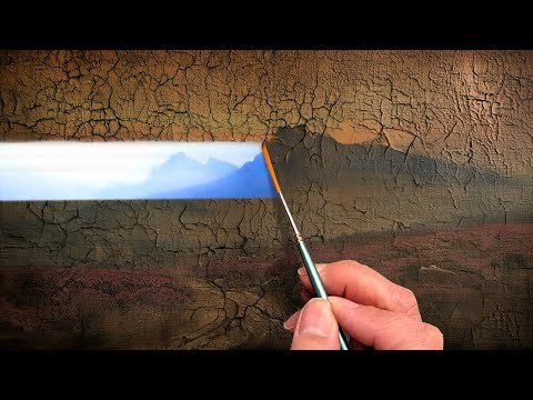 When Professionals Restore A Moldy Watercolor Painting
