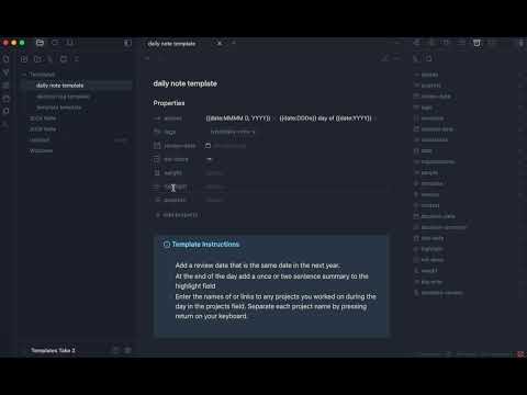 Working with Obsidian Properties #obsidian #obsidianproperties