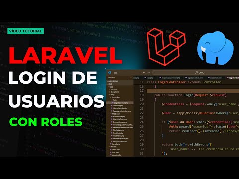 COMO HACER un LOGIN en Laravel FRAMEWORK PHP con ROLES (PASO A PASO)