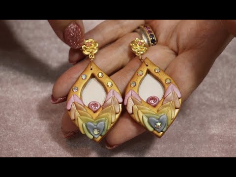 Simple Cutter Earrings - you could create these easily