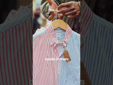 Stephon Carson loves striped shirts #alfargosmarketplace #menswear #vintageclothing