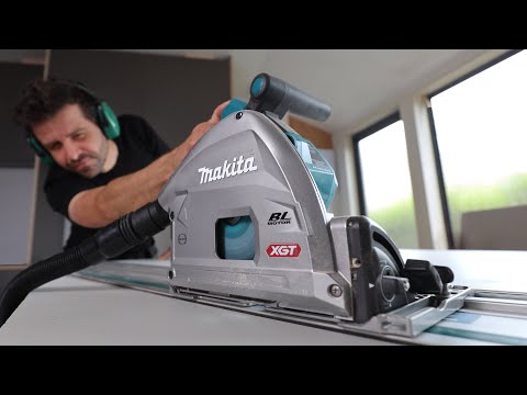 Makita 40 Volt: The Track Saw With Only One Battery
