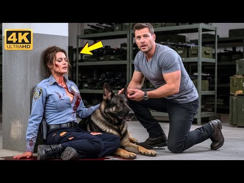 Alleinstehender Vater fand sterbende Polizistin — was er und sein Hund taten, schockierte alle