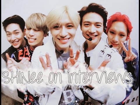 [ENG SUB] When SHINee can't avoid being themselves on interviews