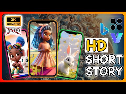 Create HD Animated Short Stories Blueprint - Earn $500 Per Month Using 💯% Free AI Tools