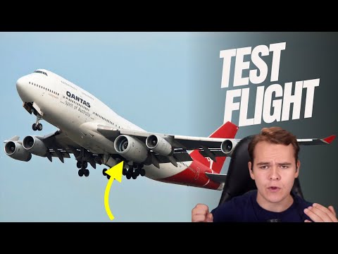 Flying The 747 With 5 ENGINES - Why did it FLY?