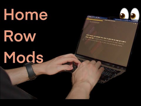 Как печатать быстрее? Помоги мизинчику! home row mods
