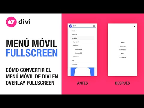 How to convert Divi's hamburger menu to a full-screen overlay menu without plugins